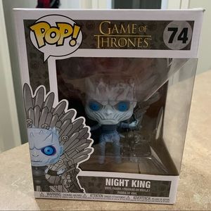 Funko pop Game of Thrones Night King w/ throne